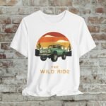 Retro Wild Ride Tee - Vintage Car Shirt - Triply Tees