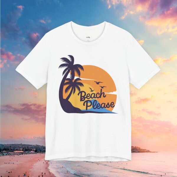 Beach Please Unisex Tee - Relaxed Summer Vibes - Triply Tees