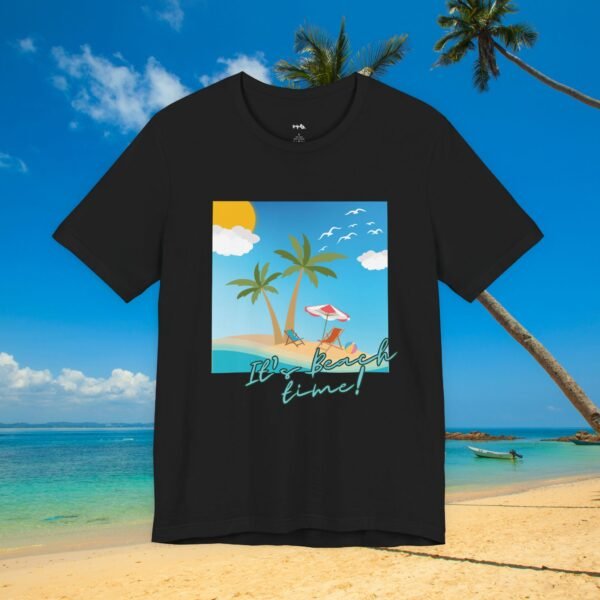 Beach Vibe Graphic Tee, Summer T-Shirt, Casual Beachwear - Triply Tees