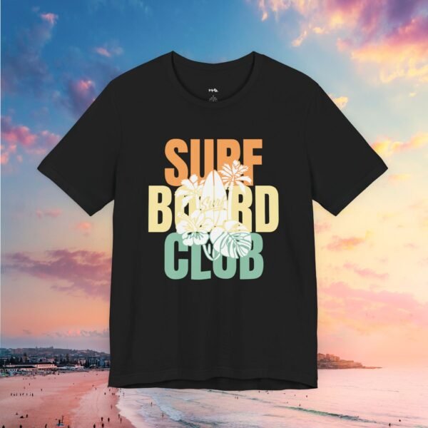 Surf Board Club Tee | Beachwear, Gift for Surfers - Triply Tees