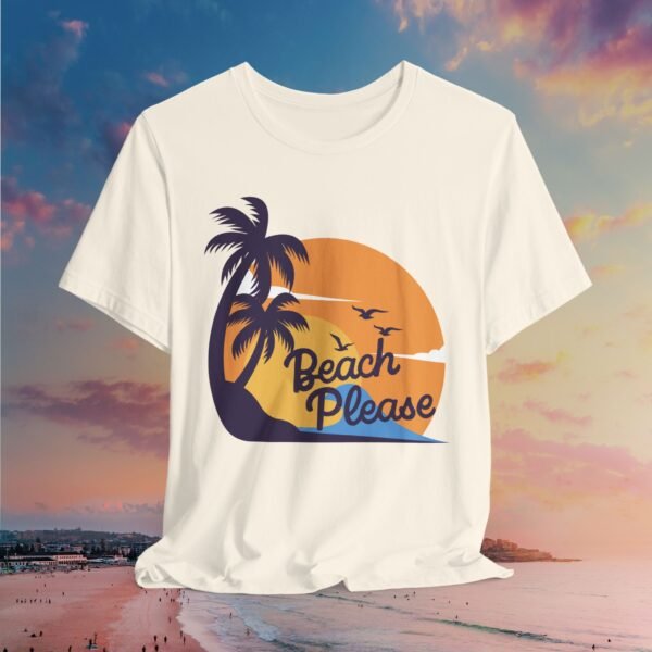 Beach Please Unisex Tee - Relaxed Summer Vibes - Triply Tees