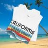 California Perfect Wave Tee, Surf T-Shirt for Beach Lovers - Triply Tees