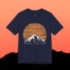 Mountain Sunset Graphic Tee - Chase the Sun T-Shirt - Triply Tees