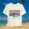 California Perfect Wave Tee, Surf T-Shirt for Beach Lovers - Triply Tees