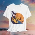 Beach Please Unisex Tee - Relaxed Summer Vibes - Triply Tees
