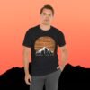 Mountain Sunset Graphic Tee - Chase the Sun T-Shirt - Triply Tees