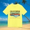 California Perfect Wave Tee, Surf T-Shirt for Beach Lovers - Triply Tees