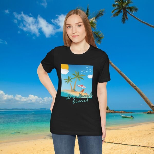 Beach Vibe Graphic Tee, Summer T-Shirt, Casual Beachwear - Triply Tees