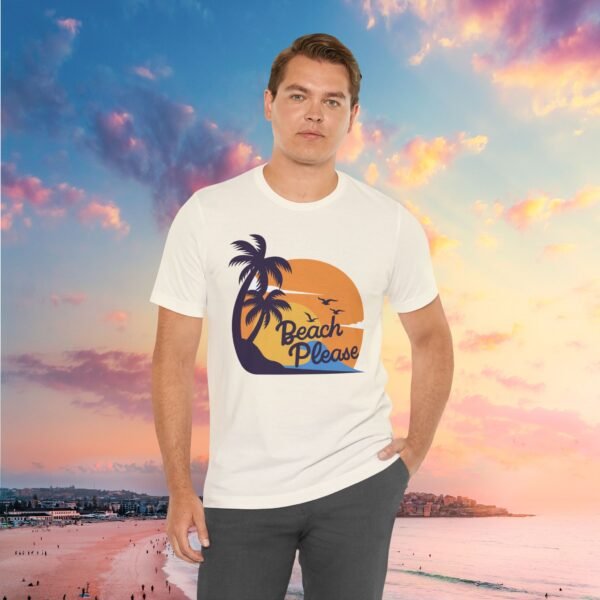 Beach Please Unisex Tee - Relaxed Summer Vibes - Triply Tees