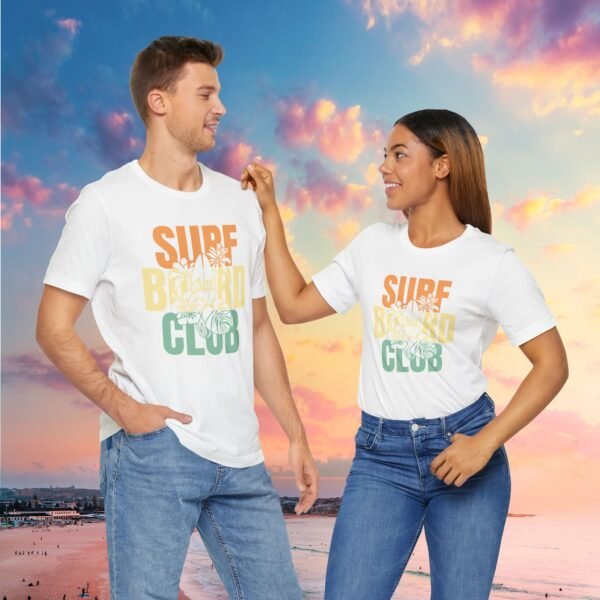 Surf Board Club Tee | Beachwear, Gift for Surfers - Triply Tees
