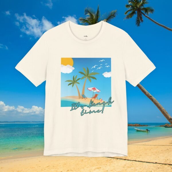 Beach Vibe Graphic Tee, Summer T-Shirt, Casual Beachwear - Triply Tees