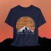 Mountain Sunset Graphic Tee - Chase the Sun T-Shirt - Triply Tees
