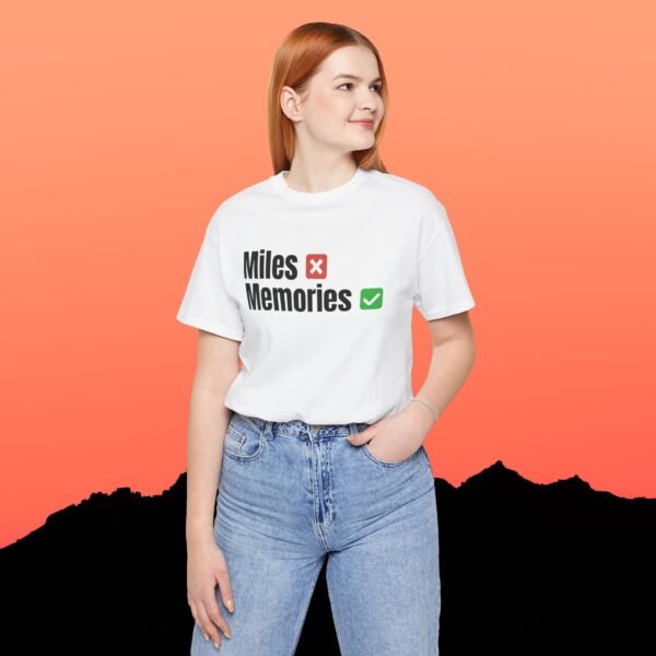 Miles Memories Unisex Tee | Travel Shirt - Triply Tees