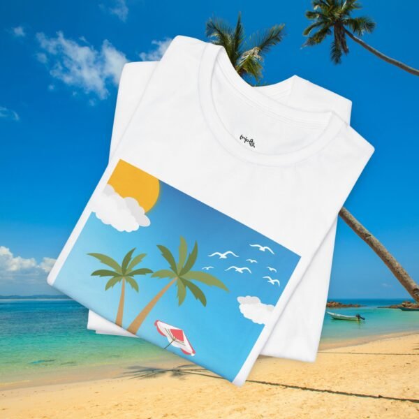 Beach Vibe Graphic Tee, Summer T-Shirt, Casual Beachwear - Triply Tees