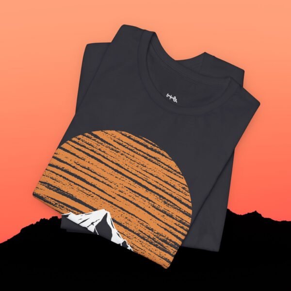 Mountain Sunset Graphic Tee - Chase the Sun T-Shirt - Triply Tees
