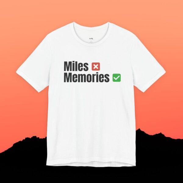 Miles Memories Unisex Tee | Travel Shirt - Triply Tees